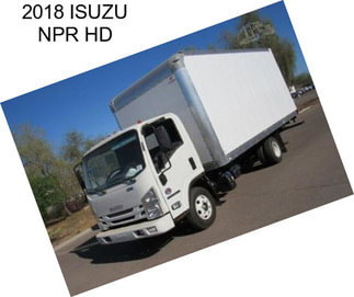 2018 ISUZU NPR HD