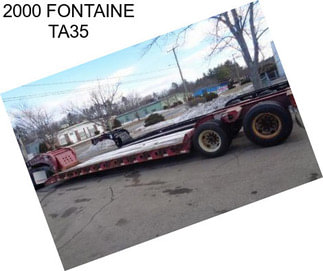 2000 FONTAINE TA35