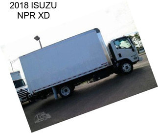 2018 ISUZU NPR XD