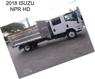 2018 ISUZU NPR HD