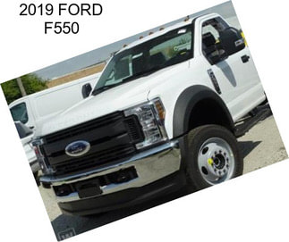 2019 FORD F550