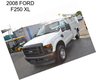 2008 FORD F250 XL