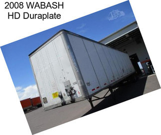 2008 WABASH HD Duraplate