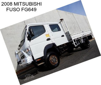 2008 MITSUBISHI FUSO FG649