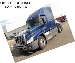 2016 FREIGHTLINER CASCADIA 125