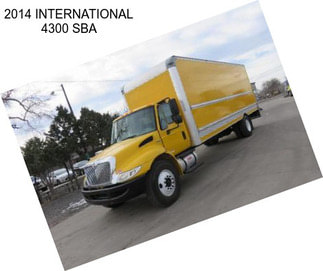 2014 INTERNATIONAL 4300 SBA