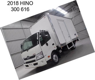 2018 HINO 300 616