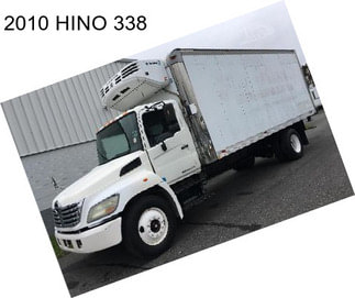 2010 HINO 338