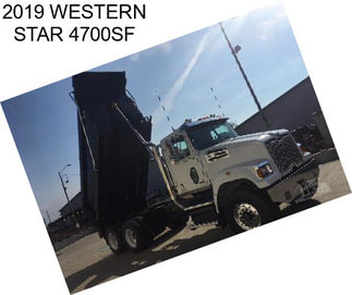 2019 WESTERN STAR 4700SF