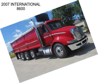 2007 INTERNATIONAL 8600