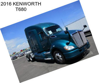 2016 KENWORTH T680