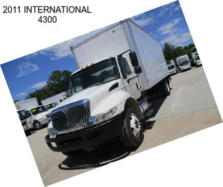 2011 INTERNATIONAL 4300