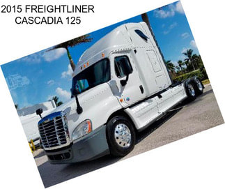 2015 FREIGHTLINER CASCADIA 125