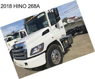 2018 HINO 268A