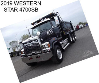 2019 WESTERN STAR 4700SB