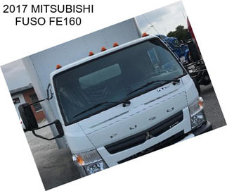 2017 MITSUBISHI FUSO FE160