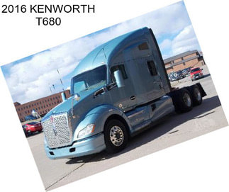 2016 KENWORTH T680