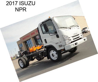 2017 ISUZU NPR