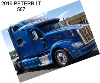 2016 PETERBILT 587