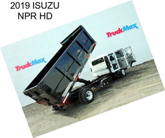 2019 ISUZU NPR HD