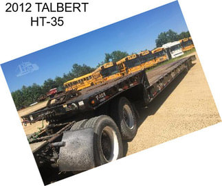 2012 TALBERT HT-35