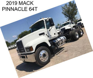 2019 MACK PINNACLE 64T