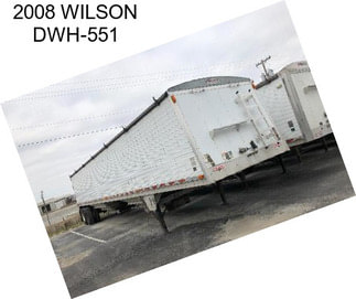 2008 WILSON DWH-551