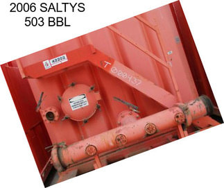 2006 SALTYS 503 BBL