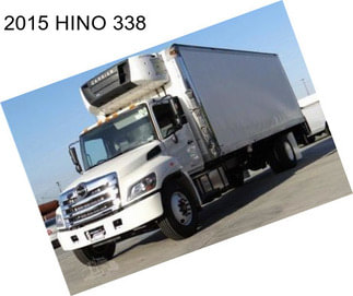 2015 HINO 338