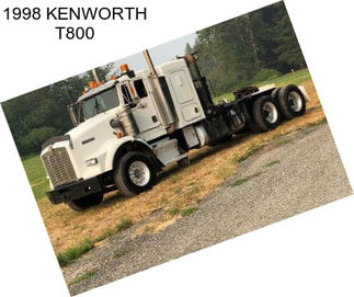 1998 KENWORTH T800