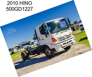 2010 HINO 500GD1227