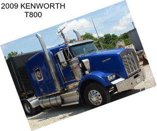 2009 KENWORTH T800