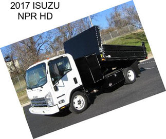 2017 ISUZU NPR HD