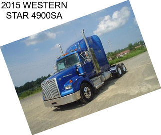 2015 WESTERN STAR 4900SA