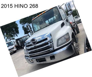 2015 HINO 268