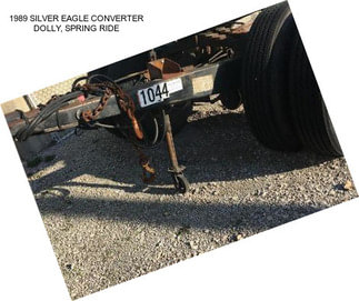 1989 SILVER EAGLE CONVERTER DOLLY, SPRING RIDE