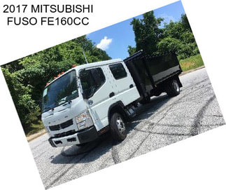 2017 MITSUBISHI FUSO FE160CC