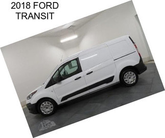 2018 FORD TRANSIT