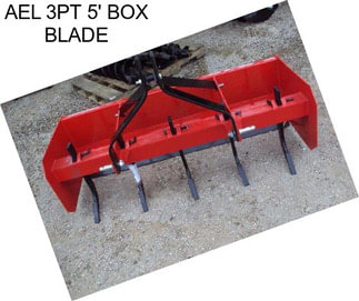 AEL 3PT 5\' BOX BLADE