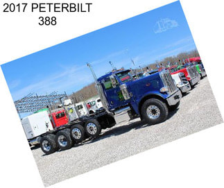 2017 PETERBILT 388