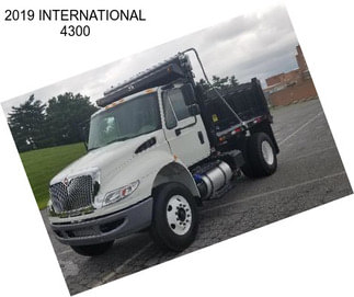 2019 INTERNATIONAL 4300