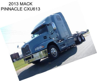 2013 MACK PINNACLE CXU613