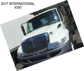 2017 INTERNATIONAL 4300