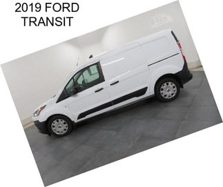 2019 FORD TRANSIT