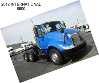 2012 INTERNATIONAL 8600