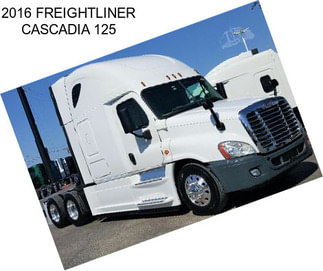 2016 FREIGHTLINER CASCADIA 125