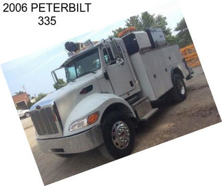 2006 PETERBILT 335