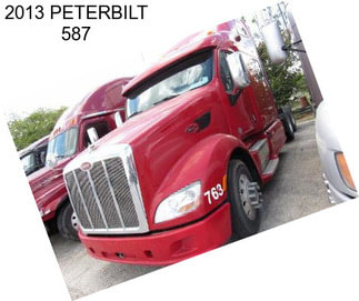 2013 PETERBILT 587