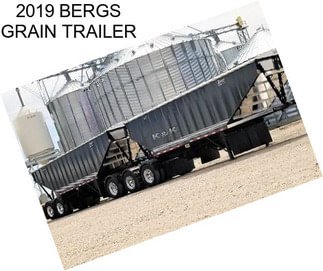 2019 BERGS GRAIN TRAILER