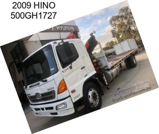 2009 HINO 500GH1727